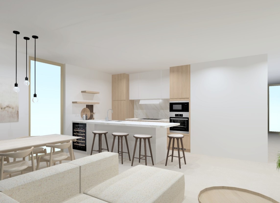 Render keuken project Hertekop